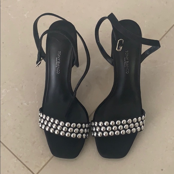 Tony Bianco Sebastian sandal in black kid suede - Picture 5 of 8